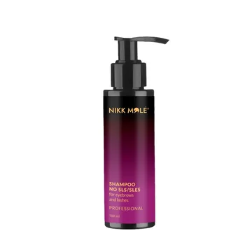 NIKK MOLE / Шампунь для брів та вій “Shampoo No SLS” / 100 мл