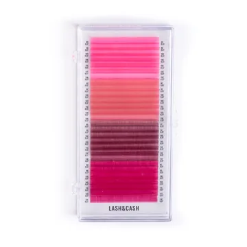 Вії Sculptor / LASH&CASH VIBES PINK / Мікс