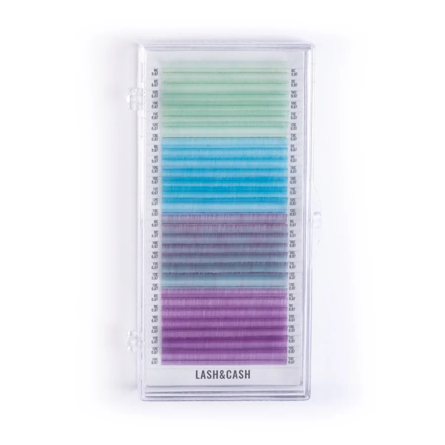 Вії Sculptor / LASH&CASH VIBES TOURMALINE / Мікс