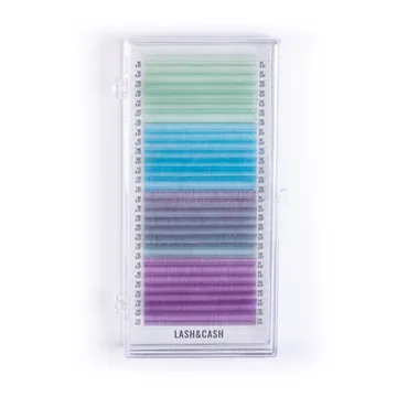 Вії Sculptor / LASH&CASH VIBES TOURMALINE / Мікс