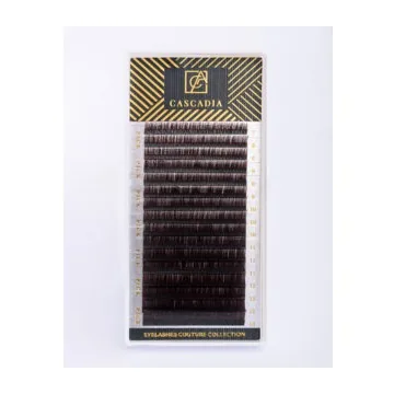 Вії CASCADIA / Dark Chocolate/ Мікс