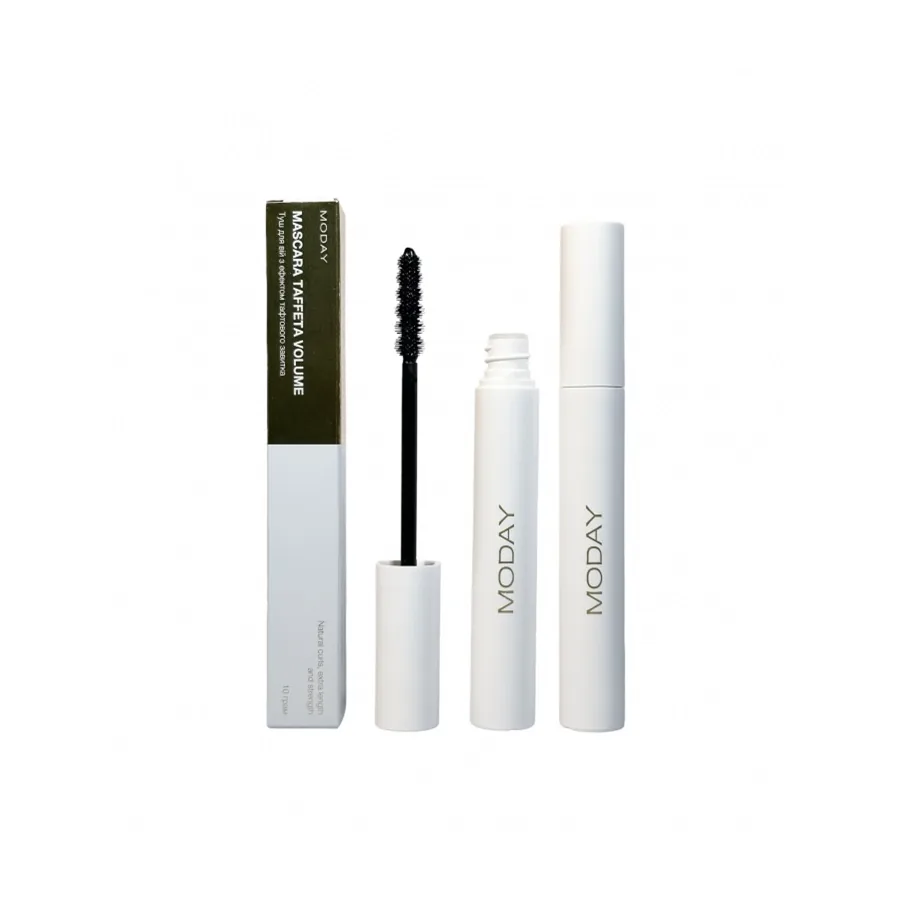 MODAY / Туш для вій з ефектом тафтового завитка / Taffeta Volume Mascara / 10 грам