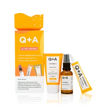 Q+A / Подарунковий набір для сяяння шкіри / Glow Heroes Gift Set