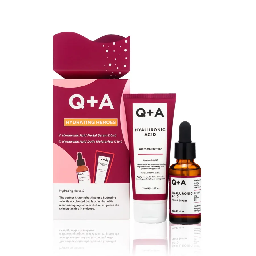 Q+A / Подарунковий набір для зволоження шкіри / Hydrating Heroes Gift Set