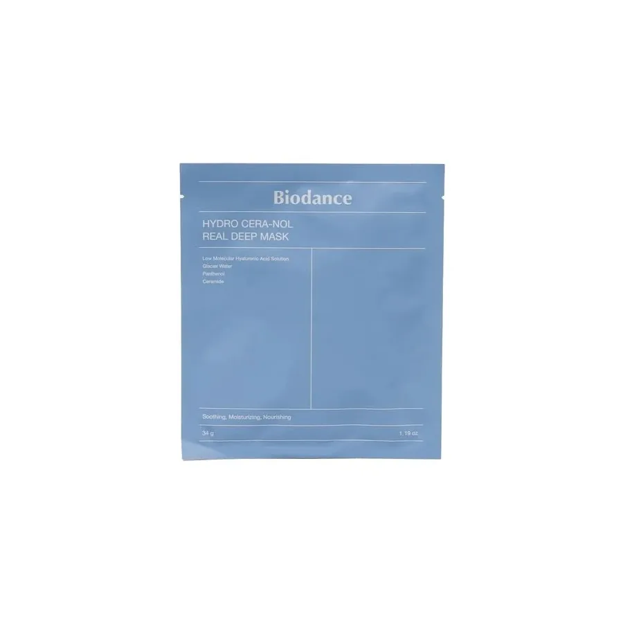 Biodance / Гідрогелева маска для обличчя / Hydro Cera-Nol Real Deep Mask