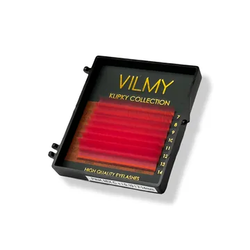 Вії VILMY / KLIPKY / pink / Мікс / 8 ліній