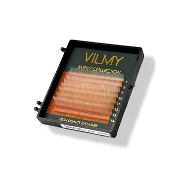 Вії VILMY / KLIPKY / silver / Мікс / 8 ліній