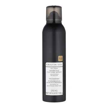 Kristin Ess / Текстурувальний спрей з легкою фіксацією / Dry Finish Working Texture Spray / 250 мл