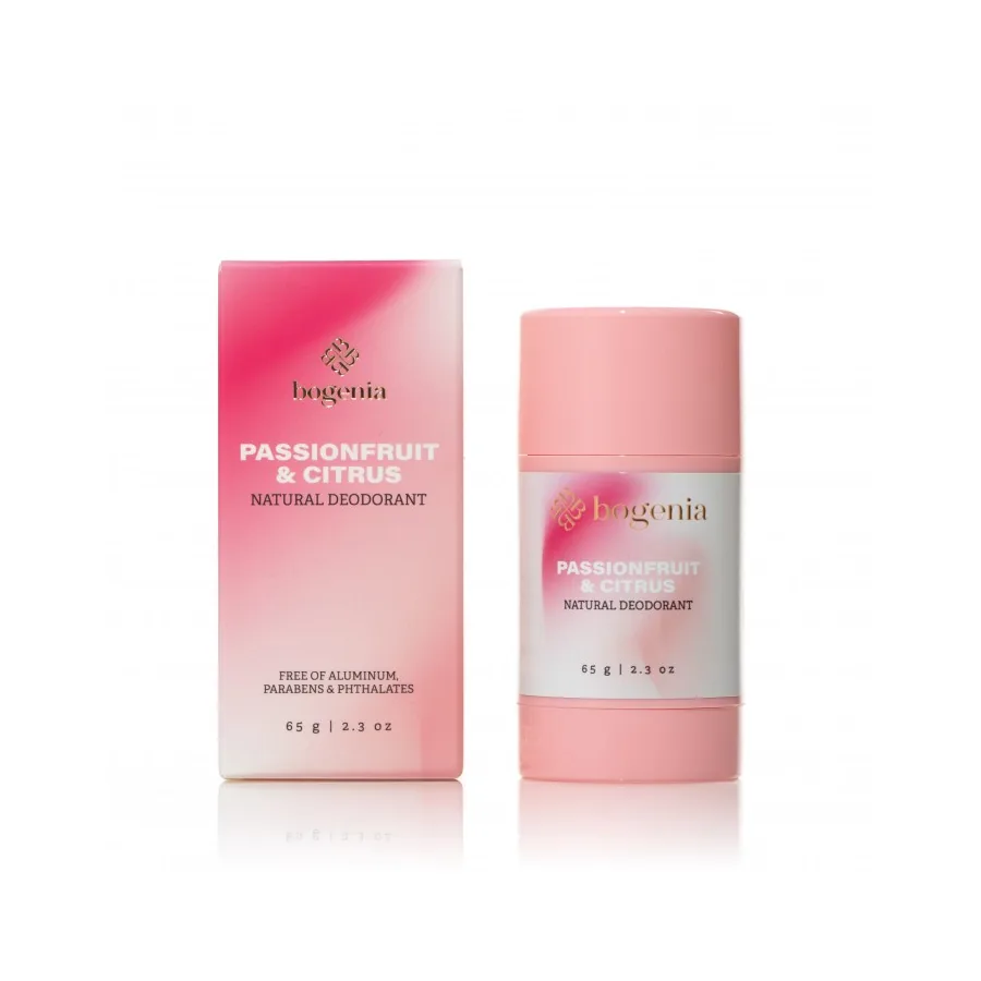 Bogenia / Дезодорант Passionfruit & Citrus Natural Deodorant / BG429 №001 / 65 г
