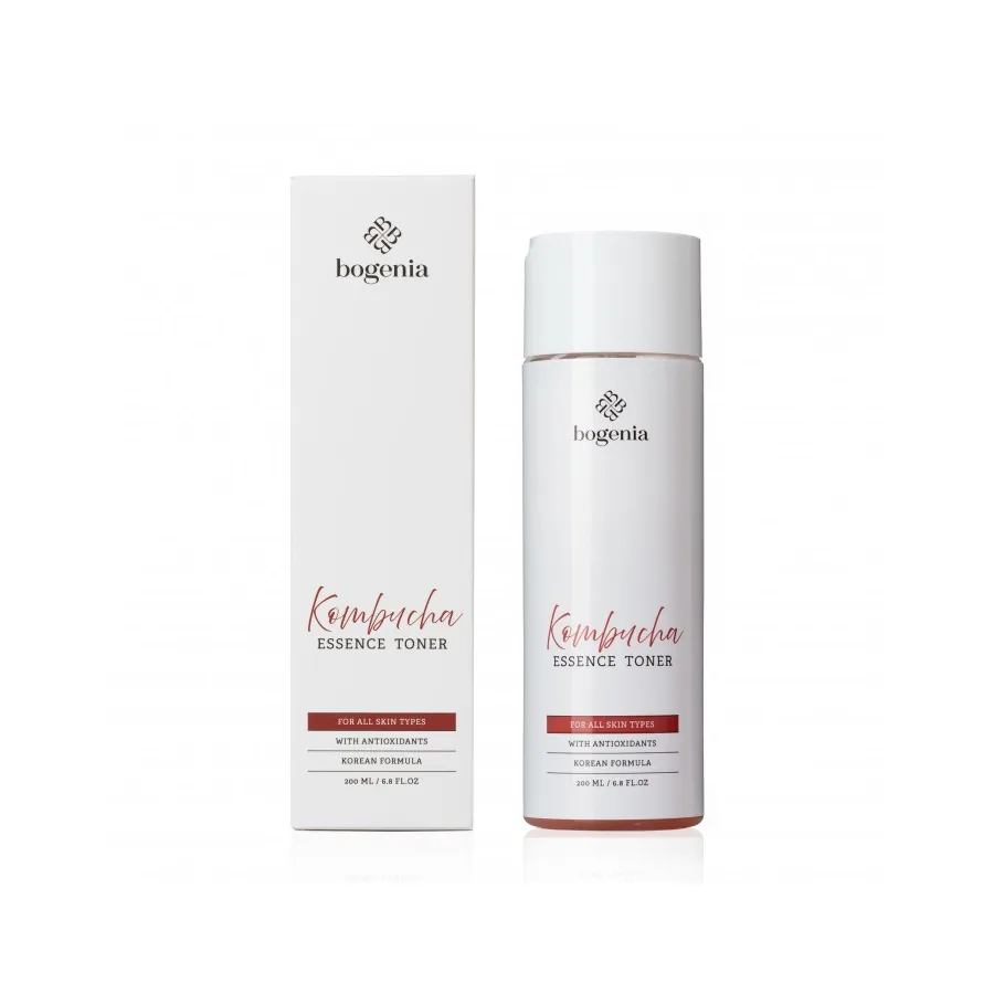 Bogenia / Тонік-есенція для обличчя Kombucha Essence Toner / BG432 №001 / 200 мл