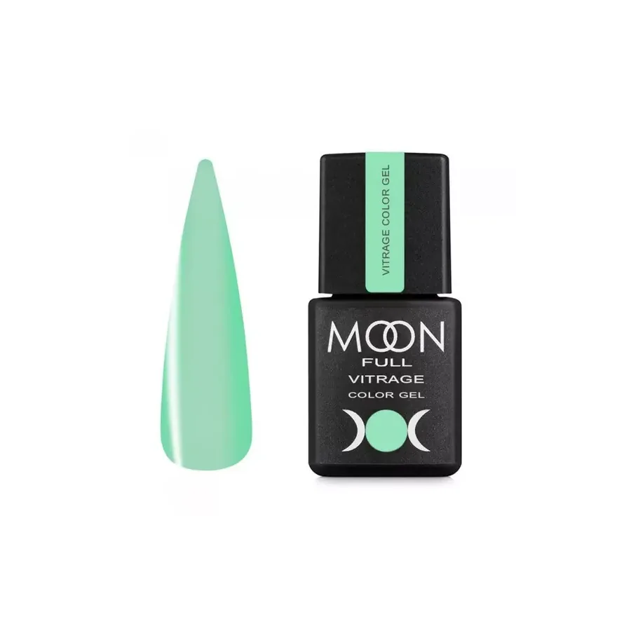MOON FULL / Гель-лак Vitrage Collor Gel / №04 / 8 мл