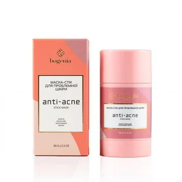 Bogenia / Маска-стік для проблемної шкіри обличчя / Anti-acne Stick Mask / BG437 №002 / 65 г