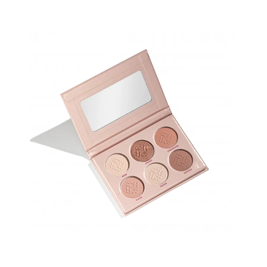 Bogenia / Палетка тіней для повік / Match Eyeshadow Palette (6 colors) / BG908
