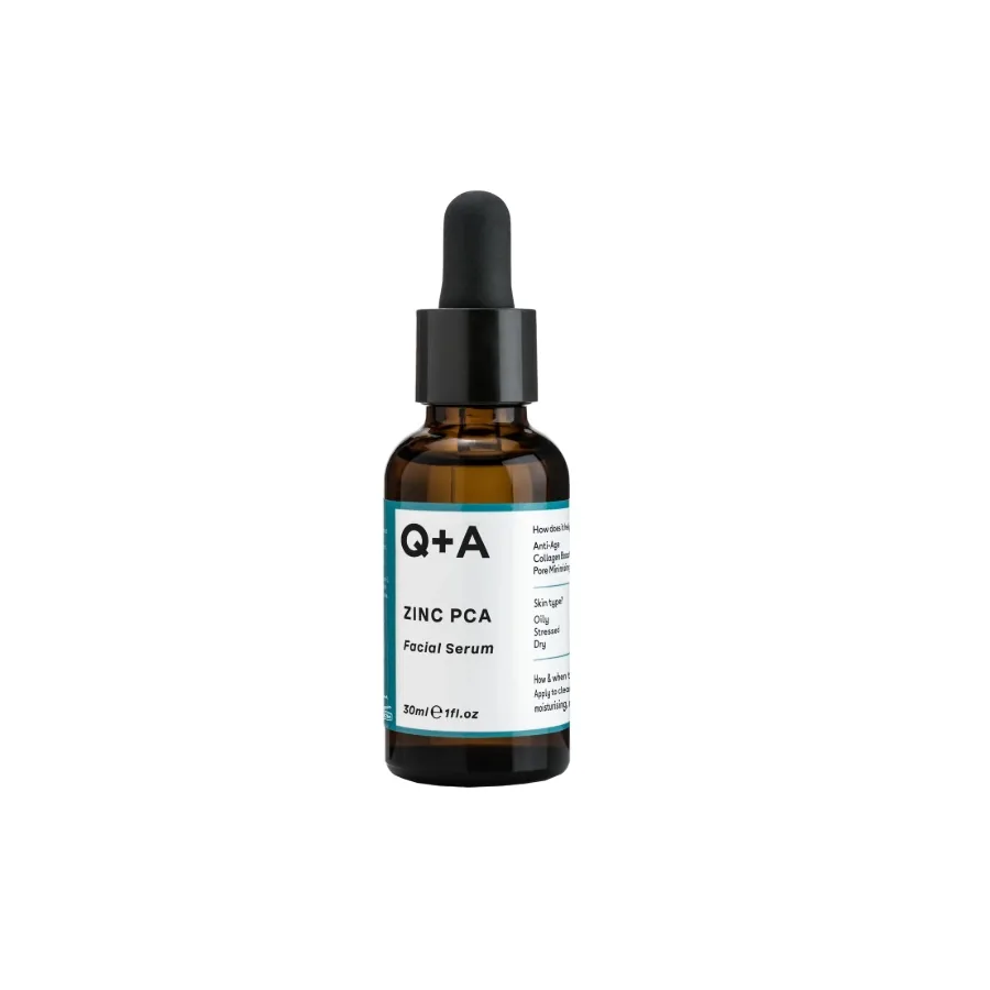 Q+A / Сироватка для обличчя з цинком / Zinc PCA Facial Serum / 30 ml