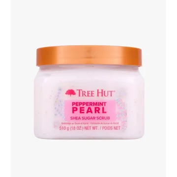Tree Hut / Скраб для тіла / Peppermint Pearl Sugar Scrub / 510 g