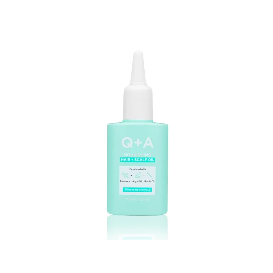 Q+A / Живильна олія для волосся та шкіри голови / Nouroshing Scalp+Hair Oil / 50 ml
