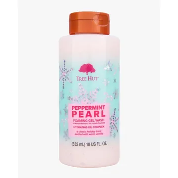 Tree Hut / Гель для душу / Peppermint Pearl Foaming Gel Wash / 532 ml