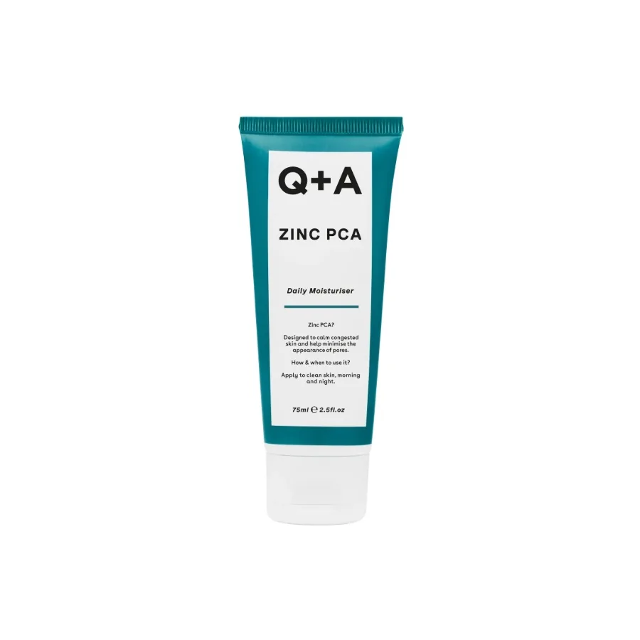Q+A / Зволожуючий крем для обличчя / Zinc PCA Daily Moisturiser / 75 ml