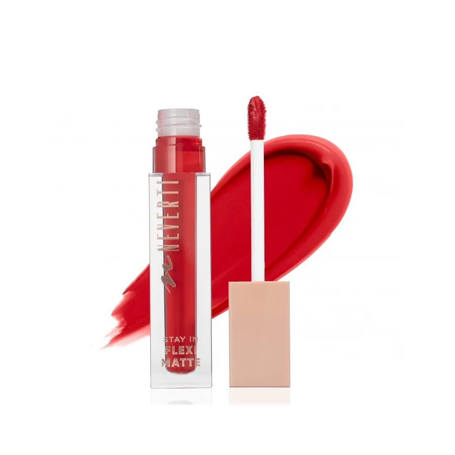 NEVERTI / Рiдка помада для губ Matte liquid lipstick / NP801