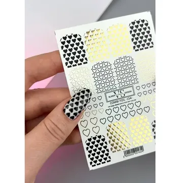 VS Nails / Слайдер дизайн / Combi foil -154-