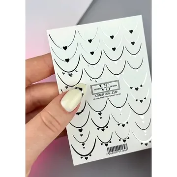 VS Nails / Слайдер дизайн / Combi foil -158-