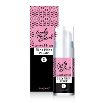 Lovely Brows / Доглядовий засіб брів та вій “Silky Pinky Repair” / Step 3 / 10 мл