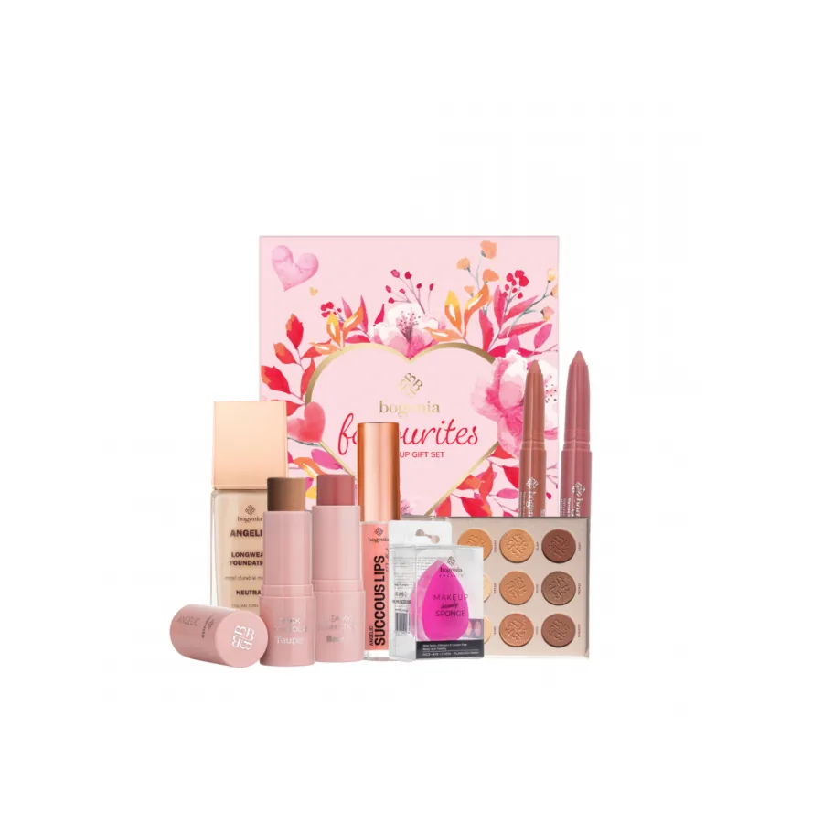 Bogenia / Подарунковий набір / Makeup Gift Set 8 products inside Favourites / BG150 / №002