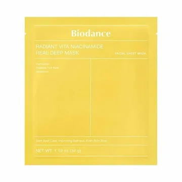 Biodance / Гідрогелева маска для оживлення тьмяної шкіри / 34 г