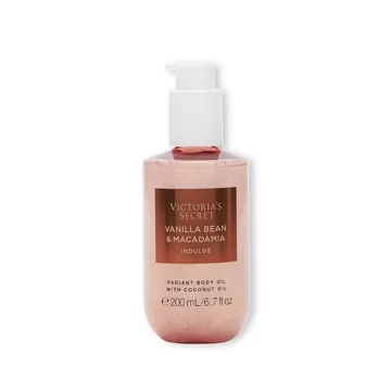 Victoria's Secret / Олія для тіла з шимером / Vanilla Bean & Macadamia / 200 мл