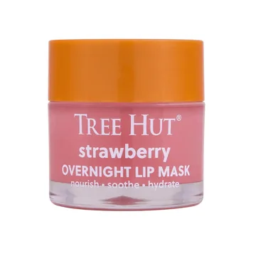 Tree Hut / Нічна маска для губ / Strawberry Overnight Lip Mask / 17 г
