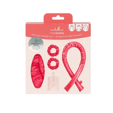 Invisibobble / Подарунковий набір (2 резинки SPRUNCHIE, 1 бігуді та 1 стрічка) / GIFT SET Beach Curl L