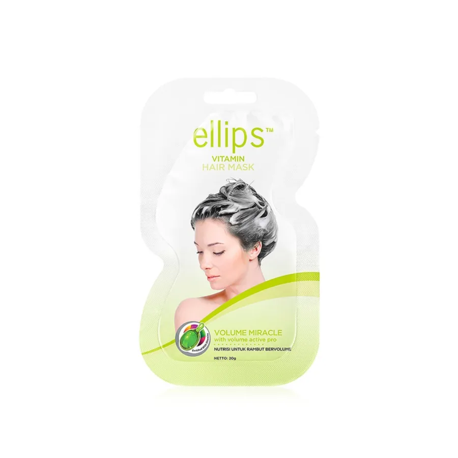 Ellips / Маска для волосся / «Диво об'єм» / Vitamin Hair Mask Volume Miracle / 20 г