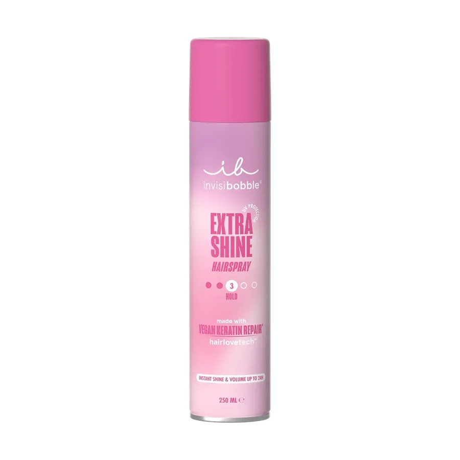 Invisibobble / Лак для волосся / HAIR STYLING Extra Shine Hair Spray / 250ml