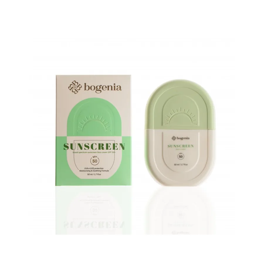 Bogenia / Сонцезахисний крем / Sunscreeen Face Cream SPF50+ТМ / BG441 / №001