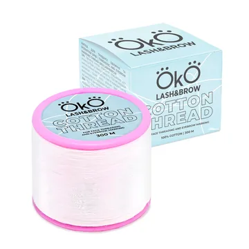 ОКО / Нитка для тридінгу обличчя та розмітки брів / Cotton Thread