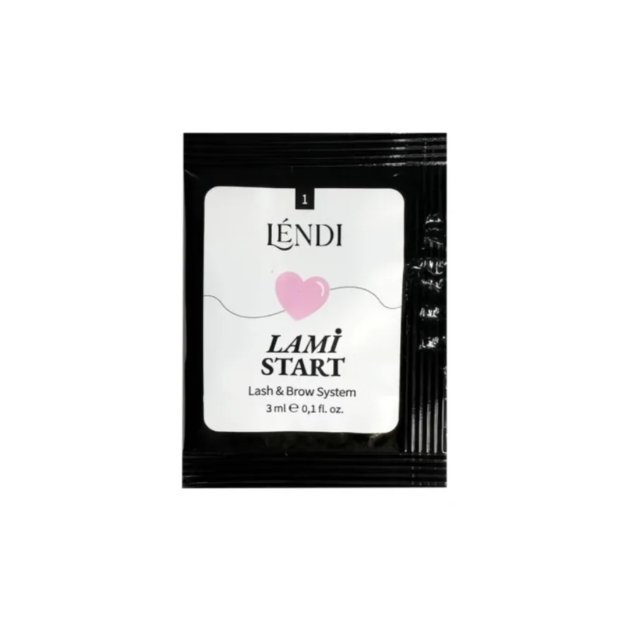 Lendi / Lami like / Складник для ламінування № 1 / Lami Start в саше / 3 мл