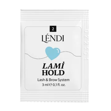 Lendi / Lami like / Складник для ламінування № 2 / Lami Hold в саше / 3 мл