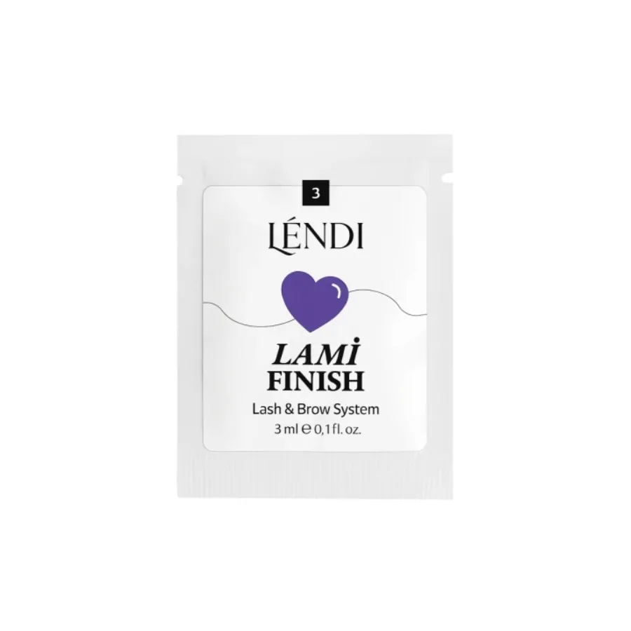 Lendi / Lami like / Складник для ламінування № 3 / Lami Finish в саше / 3 мл