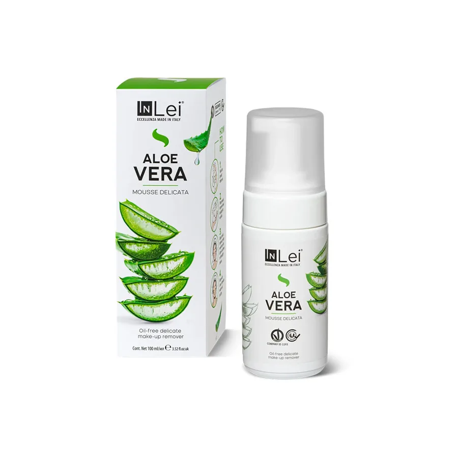 InLei / Мусс-піна / Aloe Vera / для обличчя, очищуюча