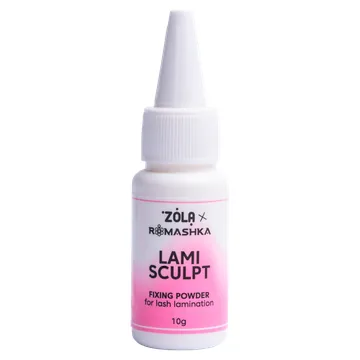 ZOLA X ROMASHKA / Фіксуюча пудра для ламінування вій / LAMISCULPT / 10 г
