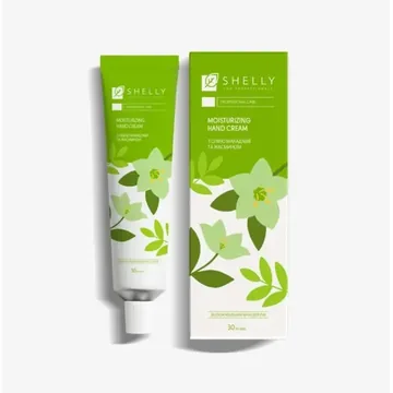 SHELLY / Зволожувальний крем для рук з олією макадамії та жасмином Spring Touch / 30 мл