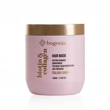 Bogenia / Маска для волосся Biotin & Collagen / BG451 №003 / 500 мл