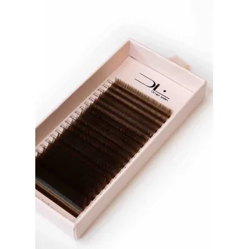 Вії Design Lashes / Мікс Brown / 20 ліній