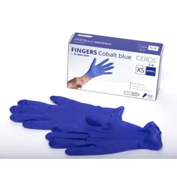 CEROS / Нітрилові рукавички нестерильні / Cobalt Blue / 3.0 г