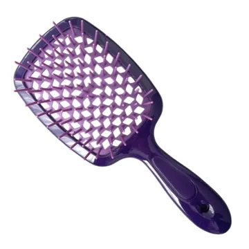 Hollow Comb / Гребінець для волосся Superbrush Plus / Фіолетовий
