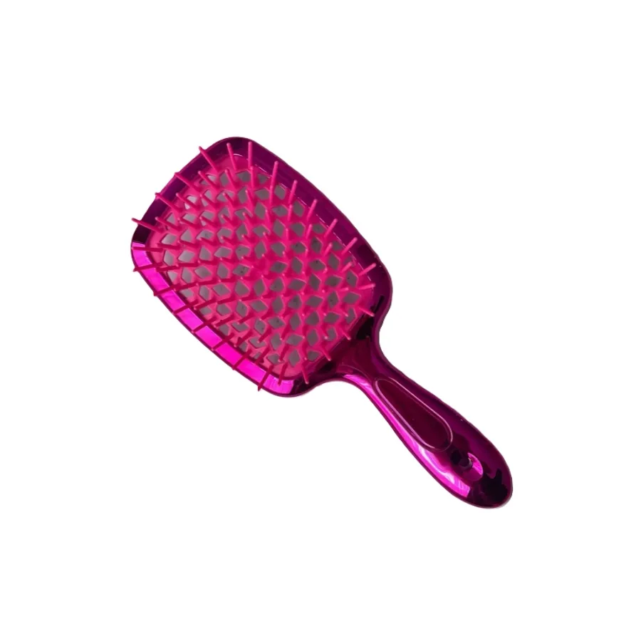 Hollow Comb / Гребінець для волосся Superbrush Plus / Фуксія Chrome