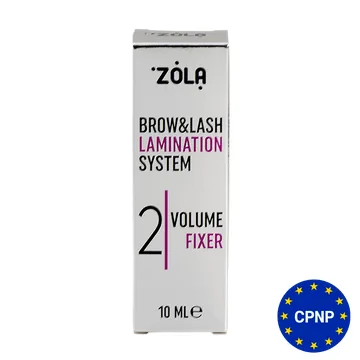 Zola / Склад №2 для ламінування брів / Volume Fixer / 10 мл