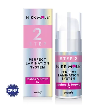 Nikk Mole / Склад для ламінування / STEP №2  lashes &amp; brows FIX / 10 мл