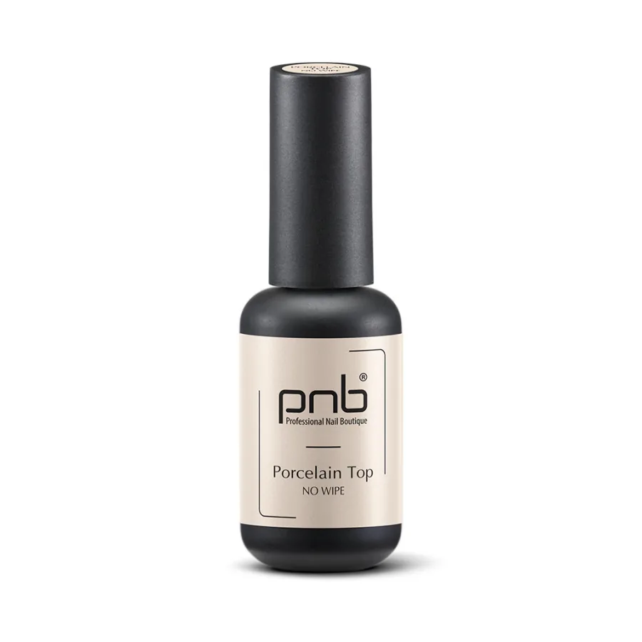PNB / Porcelain Top, No wipe / Молочный топ без липкого слоя / 8 мл