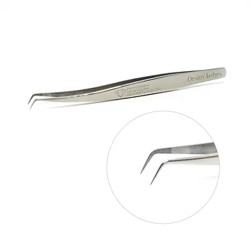 Design Lashes  / Пінцет міні L 6мм / Diamond / дзеркальний